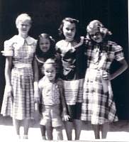 Dorothy Taylor,Gerldine Manning, Lana Manning,Genevive Taylor, Patricia Manning.jpg